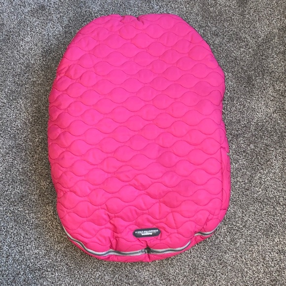 JJ Cole Other Jj Cole Pink Quilted Fleece Lined Car Seat Insert For